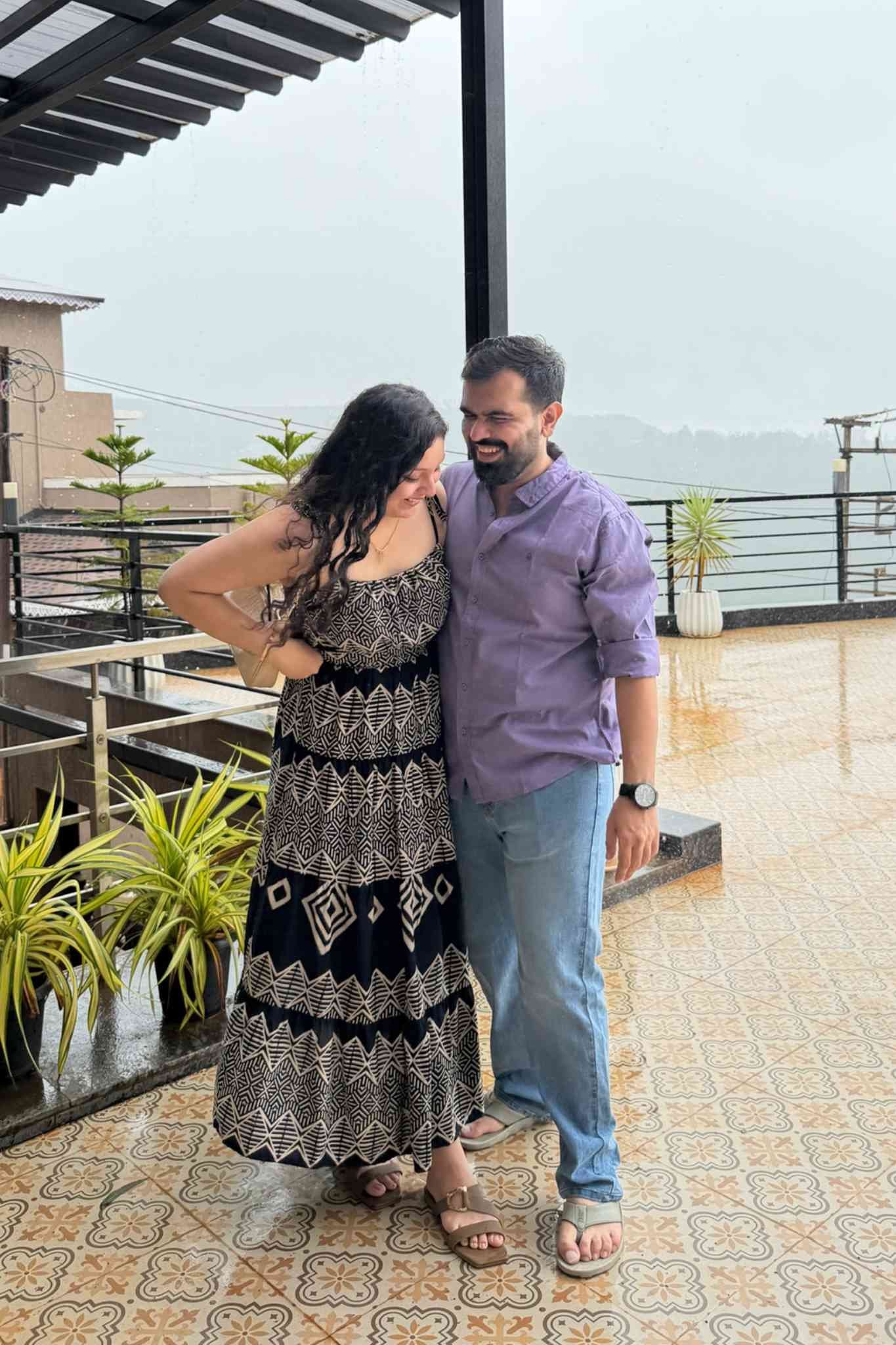 Roshni Gangwani and Harsh Sangtani